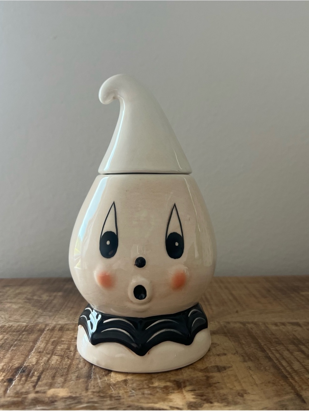 New Johanna Parker Halloween Ghost Jar Candy Canister